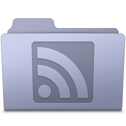 RSS Folder Lavender Icon 256x256 png